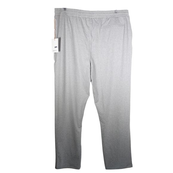 New Quince Flowknit Performance Pant Heather Pale Gray Men’s XXL Athleisure - Picture 9 of 13